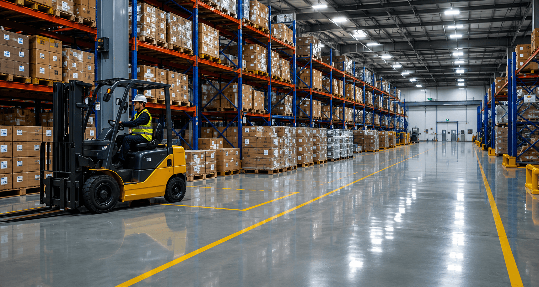 ESD flooring for Warehousing & Logistics