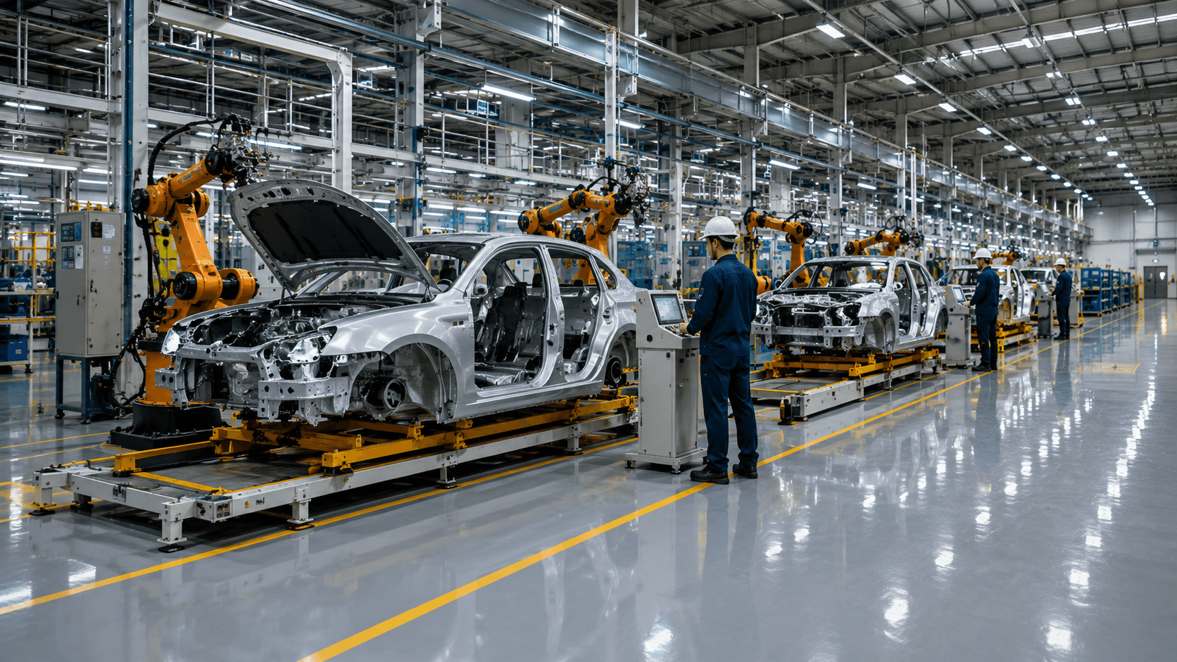 ESD flooring for Manufacturing & Automotive